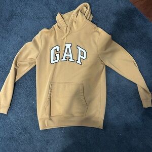GAP Men's Beige Hoodie Sweater